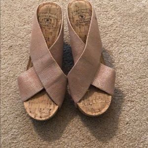 Lucky Brand Miller Cork Wedges